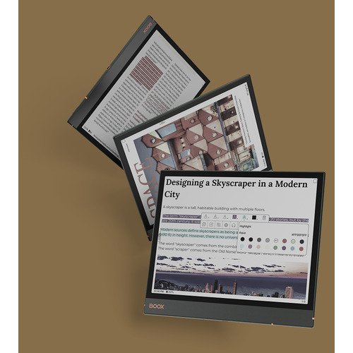 ONYX NoteAir3C BOOX Note Air3 C カラーE ink 電子ペーパー搭載