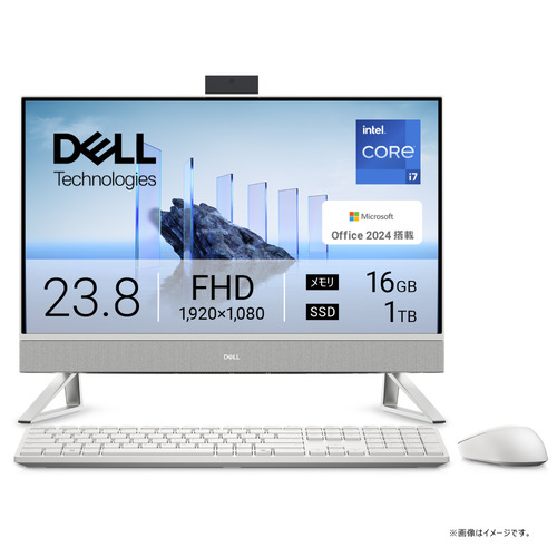 DELL デスクトップPC Dell 24 AD67-FNWHB[23.8型 | フルHD | Core i7