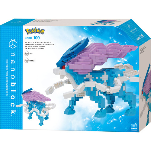 カワダ ポケナノ NBPM_109 ポケットモンスター スイクン デラックスエディション 【NBPM_109】 12歳以上