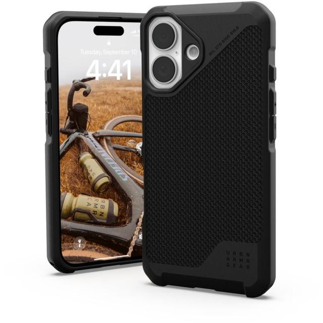 プリンストン iPhone 16用 METROPOLIS LT ケブラーブラック UAG-RIPH24MB-FLTM-KBの通販は 7,880円
