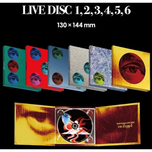 DVD】稲葉浩志 ／ Koshi Inaba LIVE 2024 〜en-Zepp〜COMPLETE CUBE