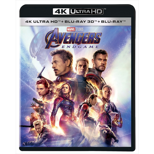 【4K ULTRA HD】アベンジャーズ／エンドゲーム 4K UHD + 3D + ブルーレイ セット(4K ULTRA HD+3Dブルーレイ+ブルーレイ)