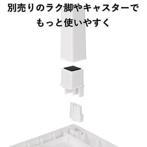 【期間限定大特価】天馬 Fits フィッツチェスト 7505 幅75cm 5段 ロック付き スムーズな引出し 収納 タンス 完成品 ホワイト_11