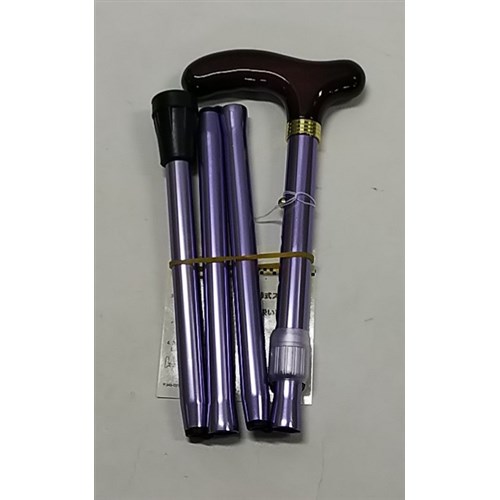 アスティ STA41 ４段無地ステッキ パープルの通販は