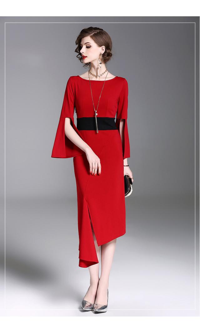 ボートネック タイトワンピース ひざ下 アシンメトリー 結婚式 パーティ 代 30代の通販はau Pay マーケット Dress Palace ドレスパレス