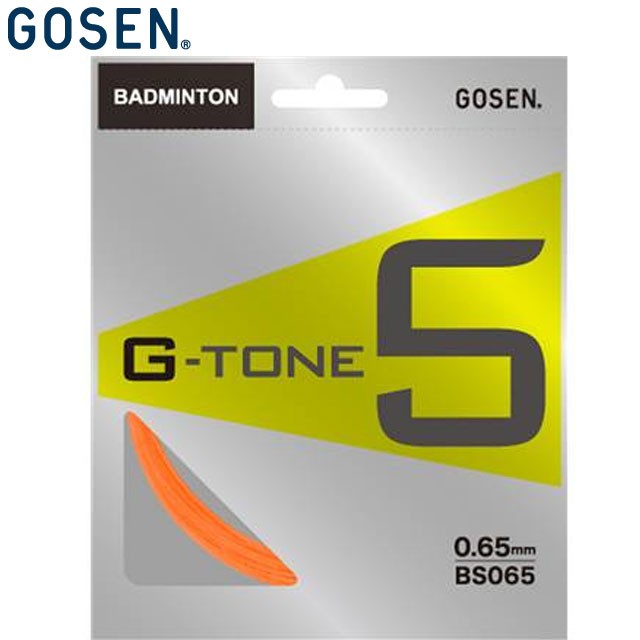 ネコポス ゴーセン GOSEN ガット G-TONE オレンジ 用品 用具 器具