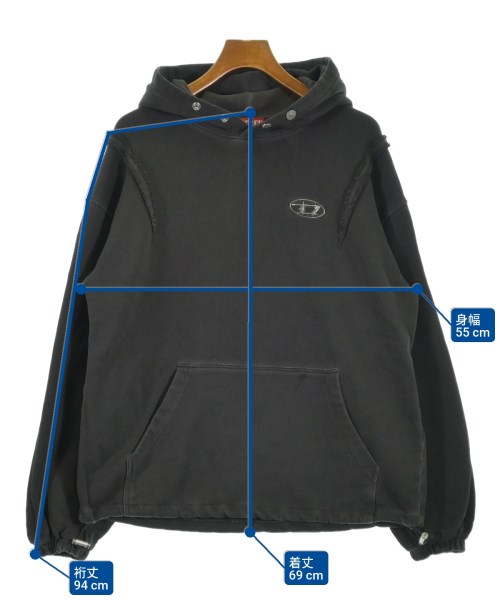 DIESEL ディーゼル パーカー メンズ 【古着】【中古】_5