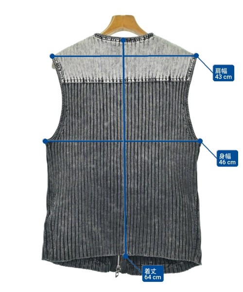 DIESEL ディーゼル ベスト メンズ 【古着】【中古】 【公式通販】