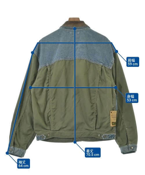 DIESEL ディーゼル ミリタリーブルゾン メンズ 【古着】【中古】_5