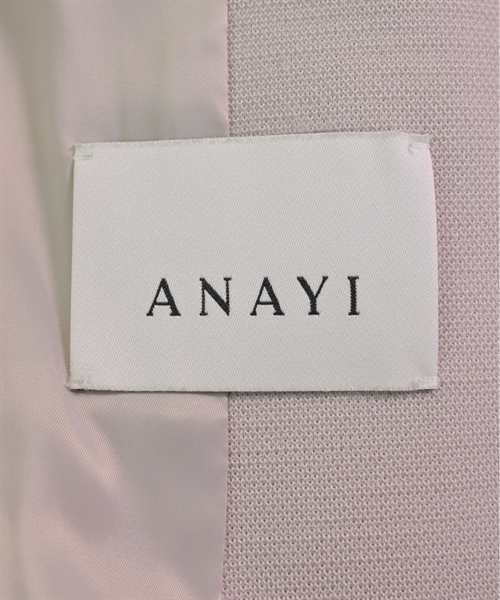 ANAYI アナイ ノーカラージャケット レディース 【古着】【中古】の通販は