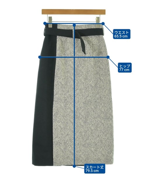 ADORE ロング・マキシ丈スカート レディース アドーア 中古　古着 ADORE - ADORE アドーア ロング・マキシ丈スカート S ベージュ 古着