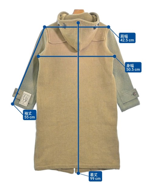 KAPITALキャピタル　ダッフルコート kapital】キャピタル『刺し子キャンバス ダッフルコート size3