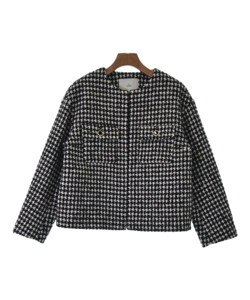 Tiara ティアラ ノーカラージャケット レディース 【古着】【中古】の通販は 7,950円