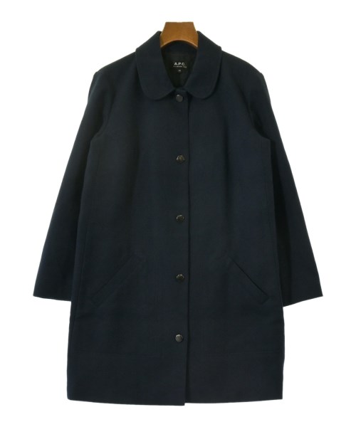 A.P.C. ステンカラーコート レディース アーペーセー 中古　古着 A.P.C. ⁄ アーペーセー | 中綿ライナー付き 比翼 ステンカラーコート