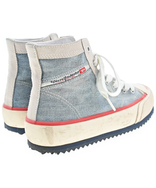 DIESEL ディーゼル レディースハイカットスニーカー S-ATHOS MID W / Y02880PR012 ブラック ハイカットレザースニーカー DIESEL ディーゼル スニーカー ハイカット