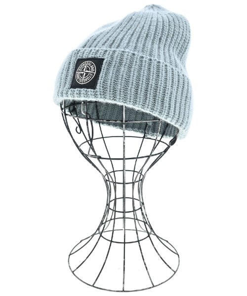 STONE ISLAND/ビーニー 最終価格】STONE ニット帽 ロゴパッチ付き