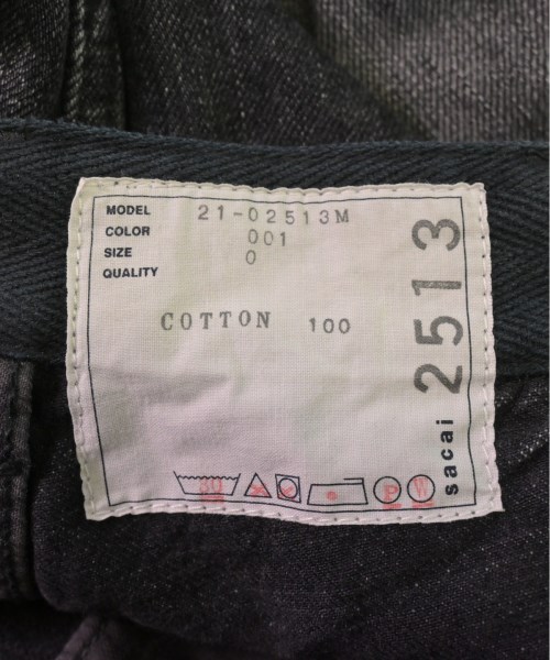 sacai サカイ デニムパンツ メンズ 【古着】【中古】の通販は