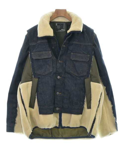 sacai サカイ デニムジャケット メンズ 【古着】【中古】