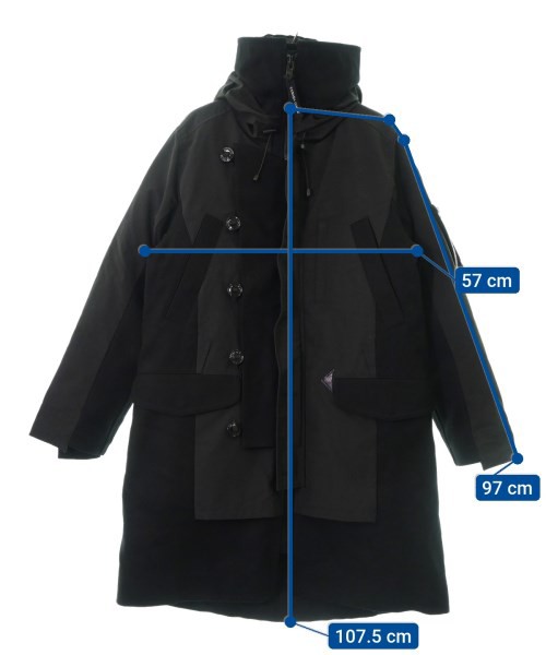 sacai サカイ ダウンコート メンズ 【古着】【中古】の通販は