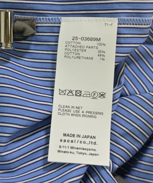 sacai サカイ カジュアルシャツ メンズ 【古着】【中古】_3