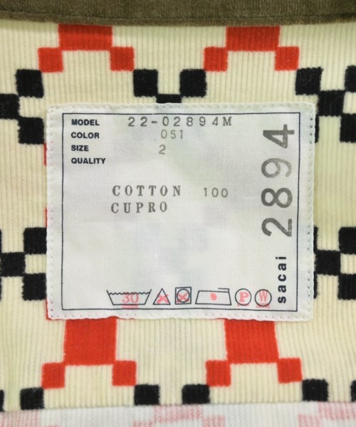 sacai サカイ カジュアルシャツ メンズ 【古着】【中古】_2