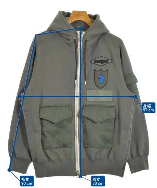 sacai サカイ パーカー メンズ 【古着】【中古】_5