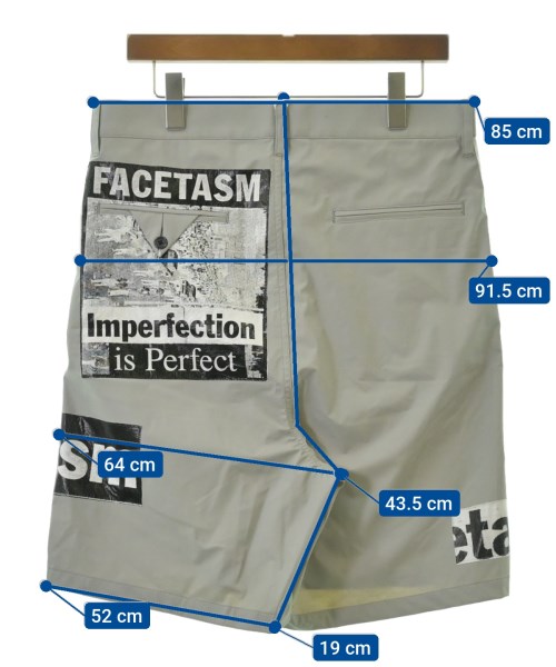 FACETASM ファセッタズム ショートパンツ メンズ 【古着】【中古】_8