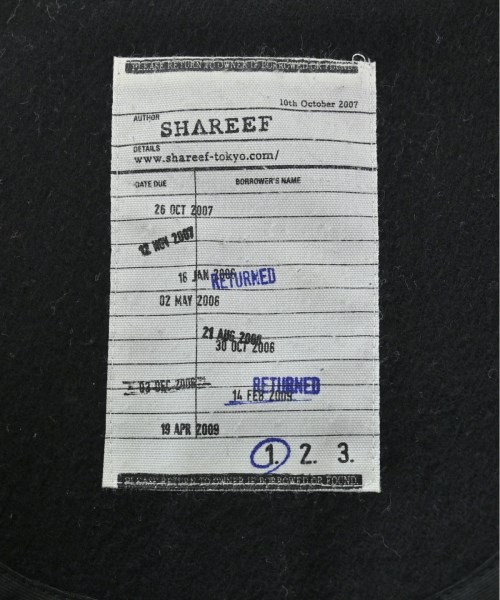 SHAREEF シャリーフ チェスターコート メンズ 【古着】【中古】_2