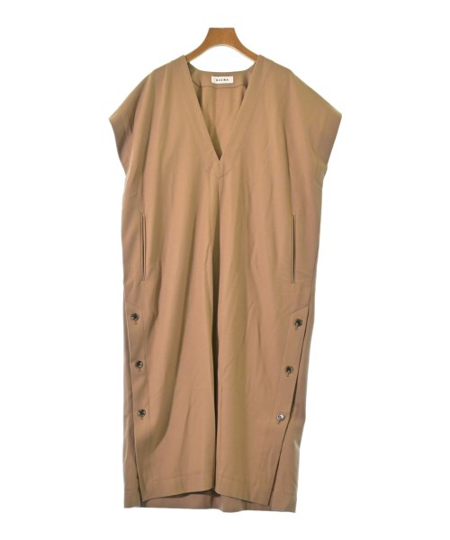 中古】アドーア ADORE 23SS 麻ツイルワンピース マキシ ロング