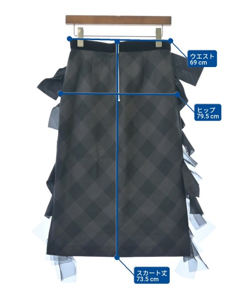 sacai サカイ ロング・マキシ丈スカート レディース 【古着】【中古】_5