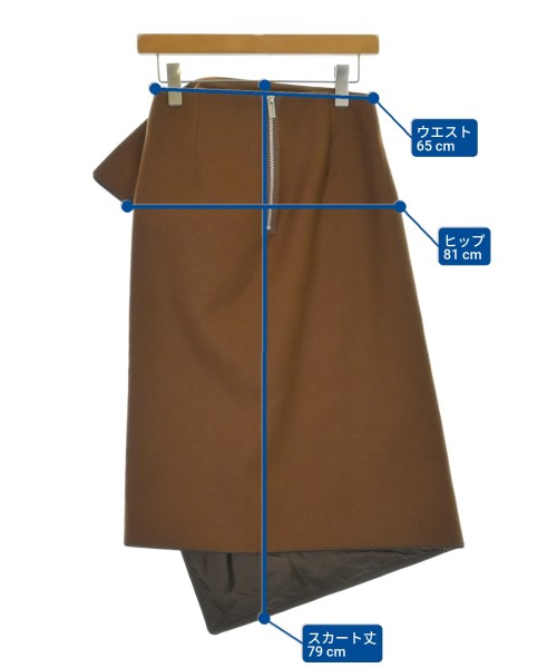 sacai サカイ ひざ丈スカート レディース 【古着】【中古】_5