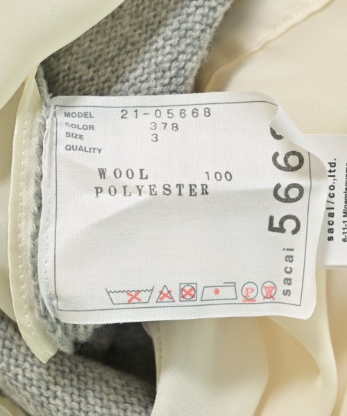 sacai サカイ ワンピース レディース 【古着】【中古】_2