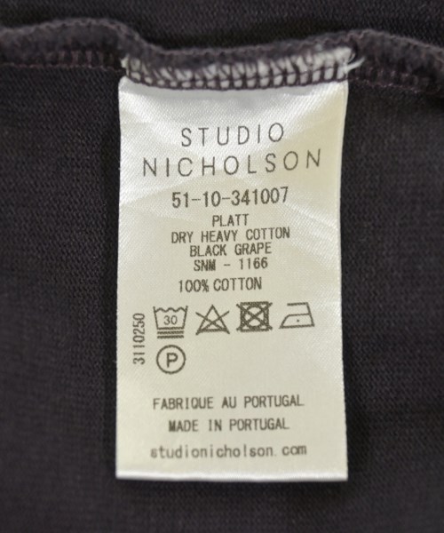 STUDIO NICHOLSON スタジオニコルソン Tシャツ・カットソー メンズ 【古着】【中古】_3