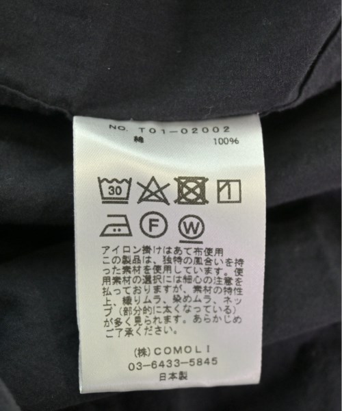 COMOLI コモリ カジュアルシャツ メンズ 【古着】【中古】の通販は