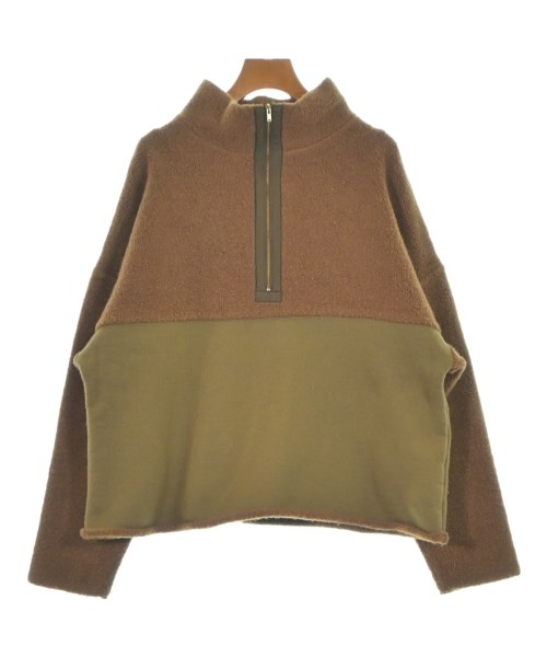 6 roku スウェット 6(ROKU)＞ダメージ ペイント スウェット プルオーバー