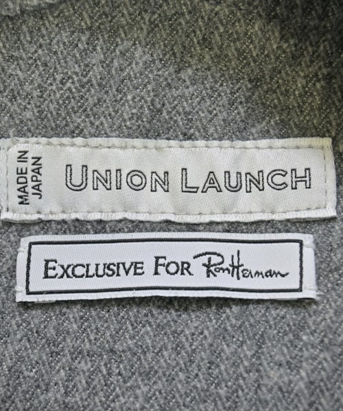 UNION LAUNCH グレー ロングサロペット UNION LAUNCH ユニオンランチ オールインワン/サロペット レディース