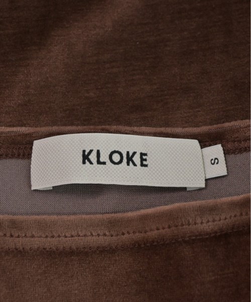 KLOKE - KLOKE クローク Tシャツ・カットソー S 紺 【古着】【中古】 KLOKE クローク Tシャツ・カットソー レディース 【古着】【中古