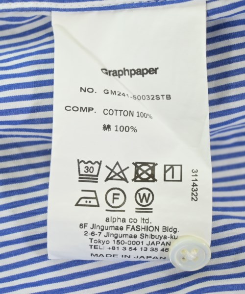 Graphpaper グラフペーパー カジュアルシャツ メンズ 【古着】【中古】_3