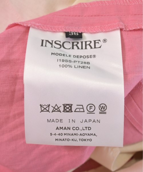 INSCRIRE アンスクリア パンツ（その他） レディース 【古着】【中古】の通販は