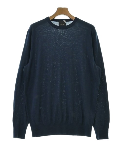 ATON エイトン ニット・セーター メンズ 【古着】【中古】の通販は