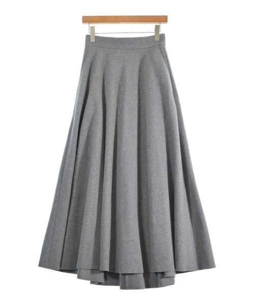 ATON wool plain jersey skirt ATON WOOL PLAIN JERSEY プリーツ