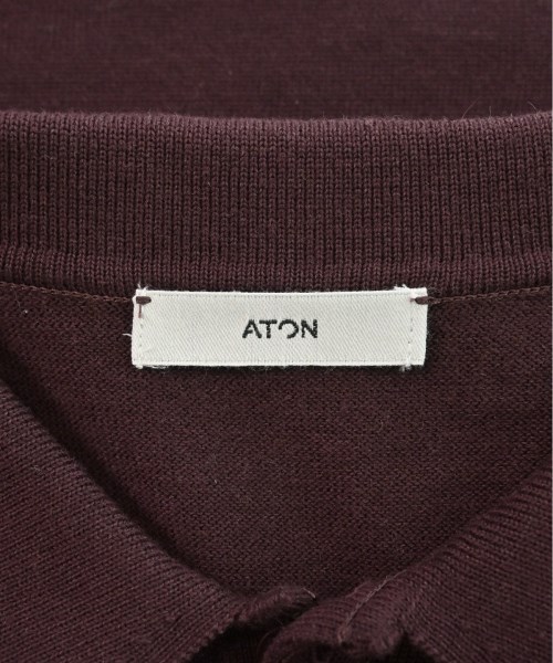 ATON エイトン ニット・セーター メンズ 【古着】【中古】