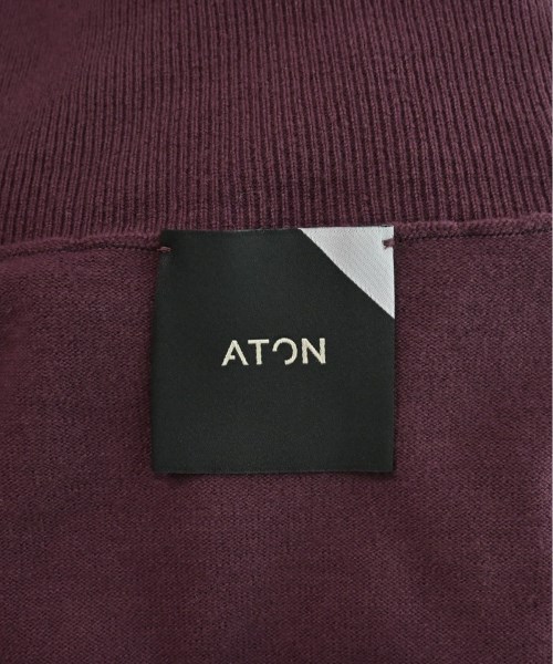 ATON エイトン ニット・セーター メンズ 【古着】【中古】