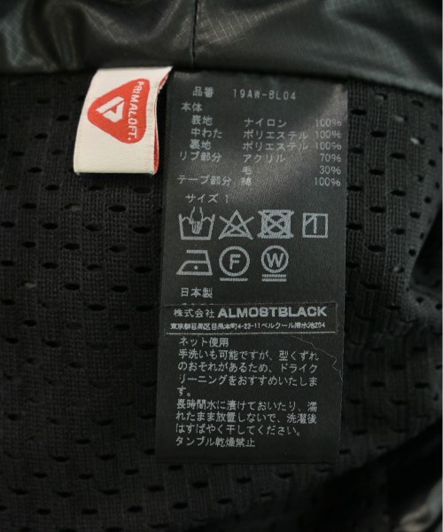 ALMOSTBLACK オールモストブラック ダウンジャケット/ダウンベスト メンズ 【古着】【中古】_3