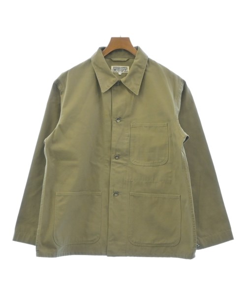 70s L.L.Bean カバーオール ベージュ Carhartt◇カバーオール/M/コットン/GRY