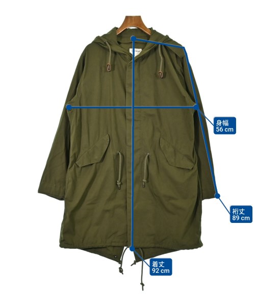 YAECA LIKE WEAR ヤエカライクウェア モッズコート メンズ 【古着