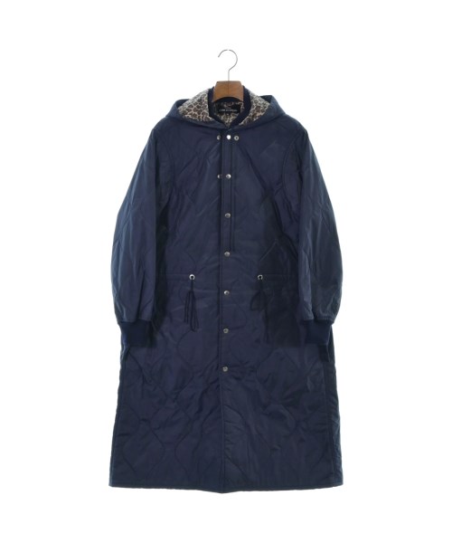 トリコ　コムデギャルソン　コート トリココムデギャルソンウールロングコート黒