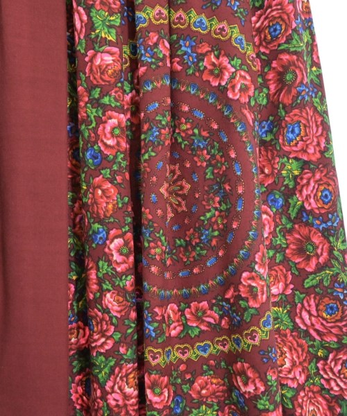 robe de chambre コムデギャルソン　シルク　スカート　フラワー robe de chambre コムデギャルソン シルク スカート フラワー