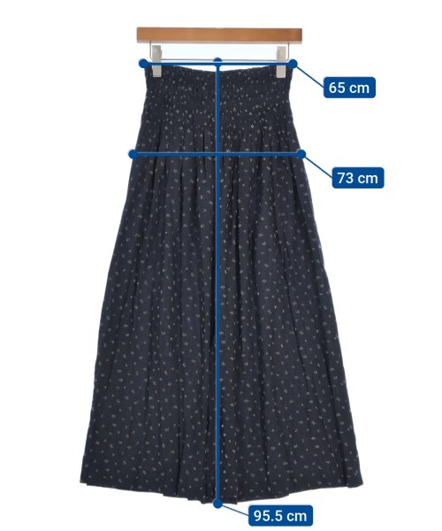 robe de chambre ロング・マキシ丈スカート レディース ローブド