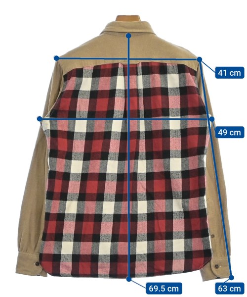COMME des GARCONS HOMME コムデギャルソンオム カジュアルシャツ メンズ 【古着】【中古】_7